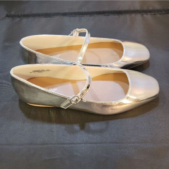 BRAND NEW BAMBOO MARY JANE STYLE CLASSIC BUCKLED STRAP ROUND-TOE FLAT SH… R3 - Picture 13 of 16